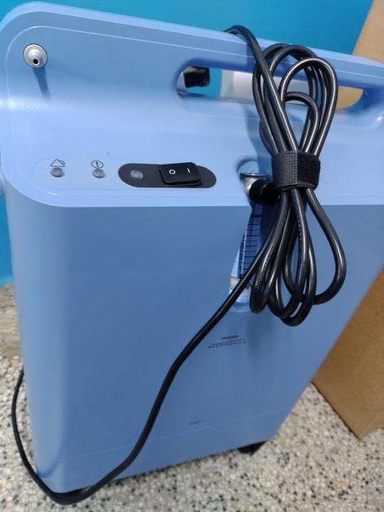 Foto 2 de 4 — Trabiju recebe novo equipamento de oxigênio para atender a população